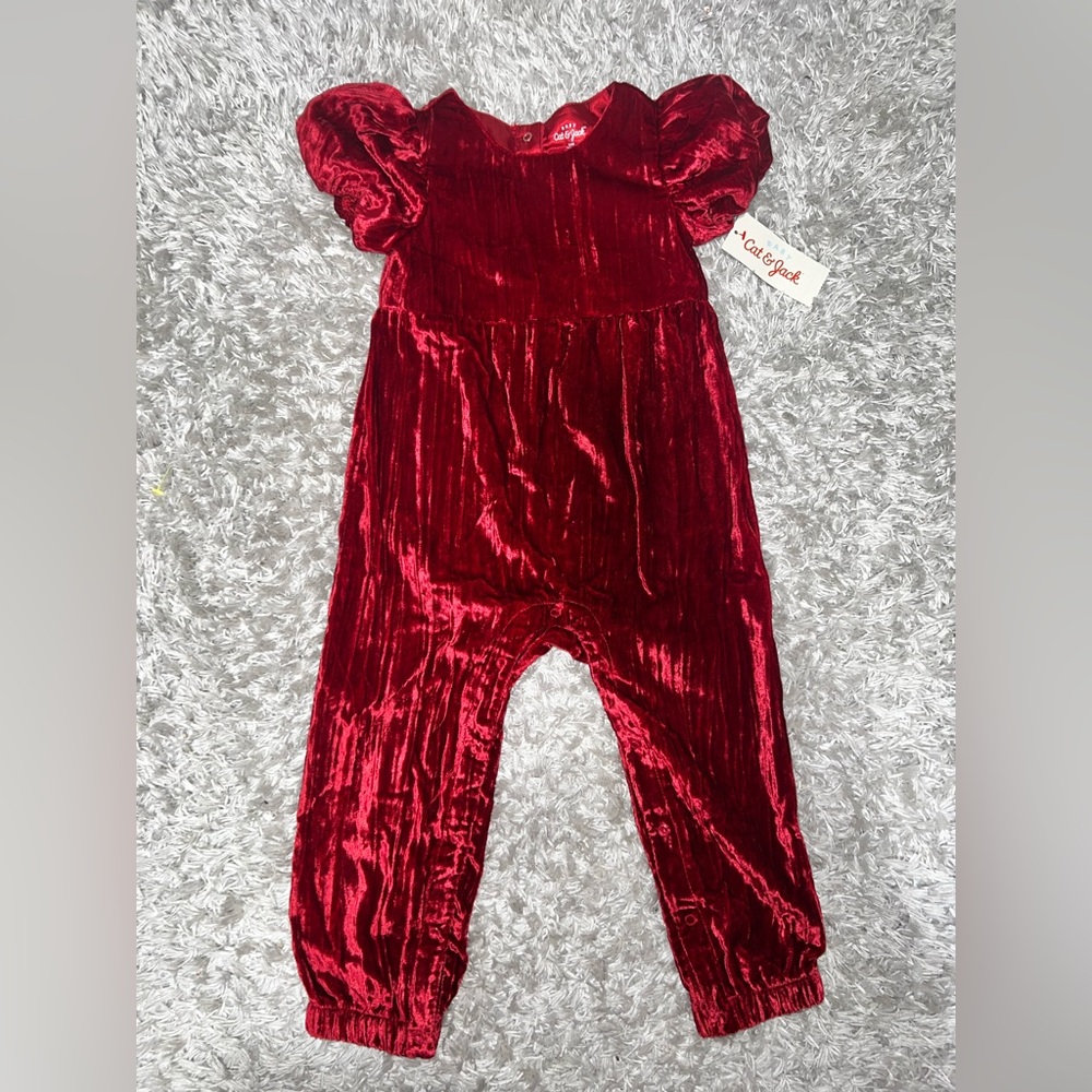 Kids Red Velvet Bottoms